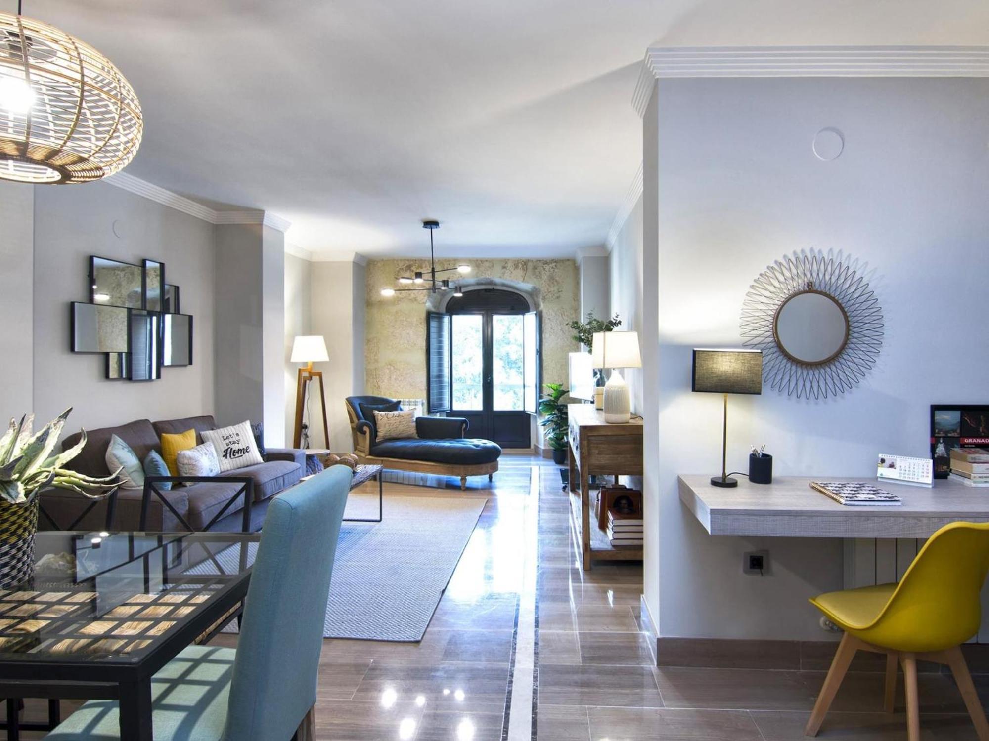 Elegant Town Hall Apartment With Views Granada Ngoại thất bức ảnh